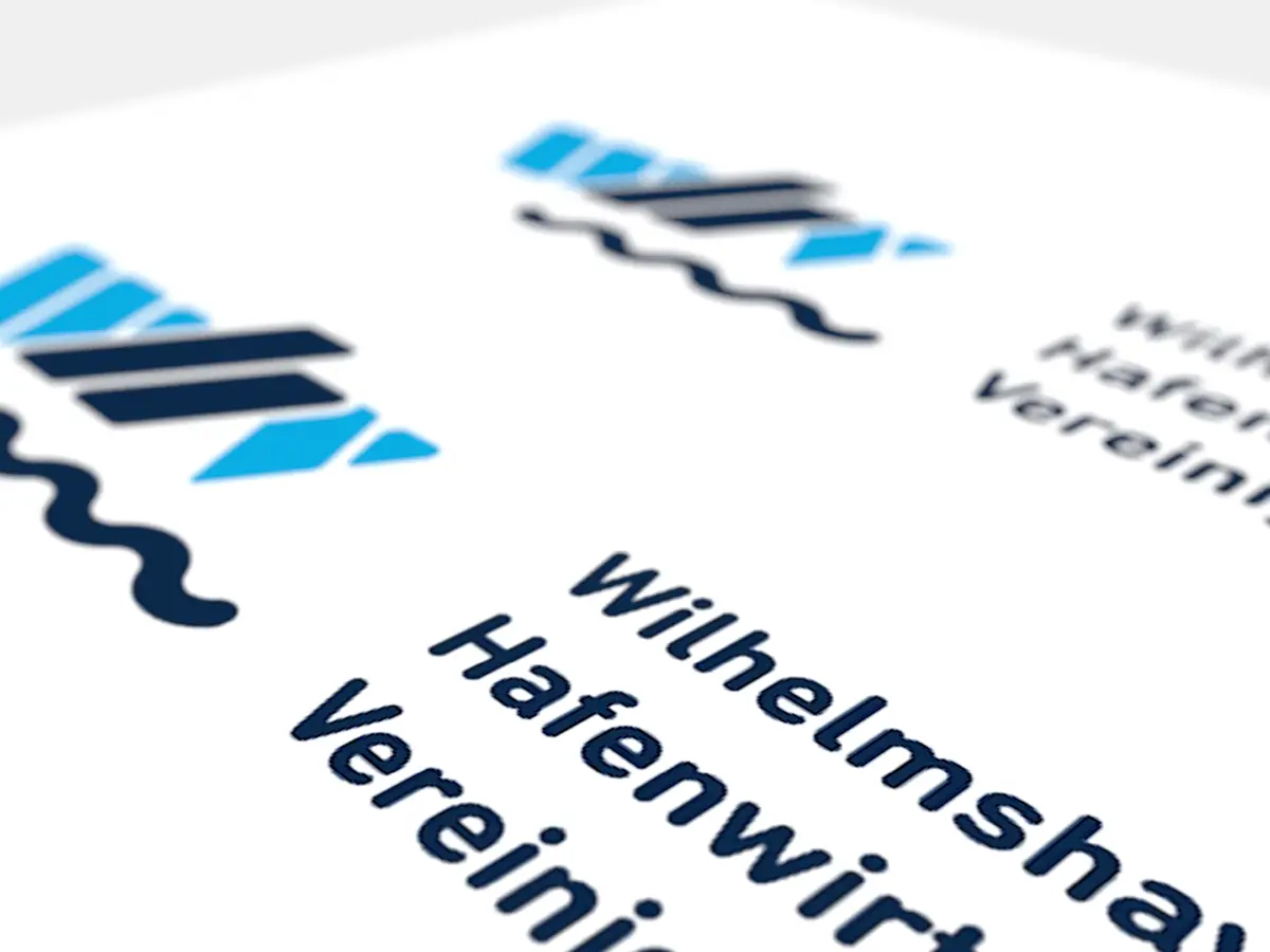Hafenwirtschaft WHV Logogestaltung