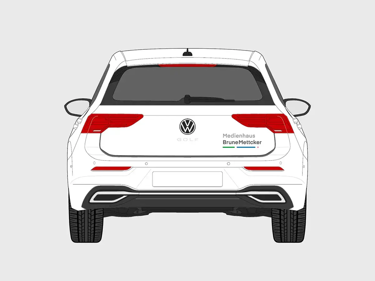 Medienhaus BruneMettcker Auto-Folierung