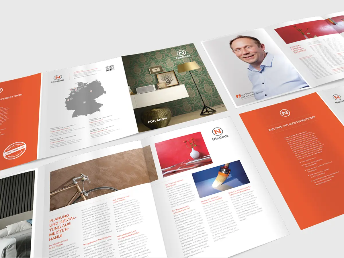 Nietiedt: Diverse Faltblätter