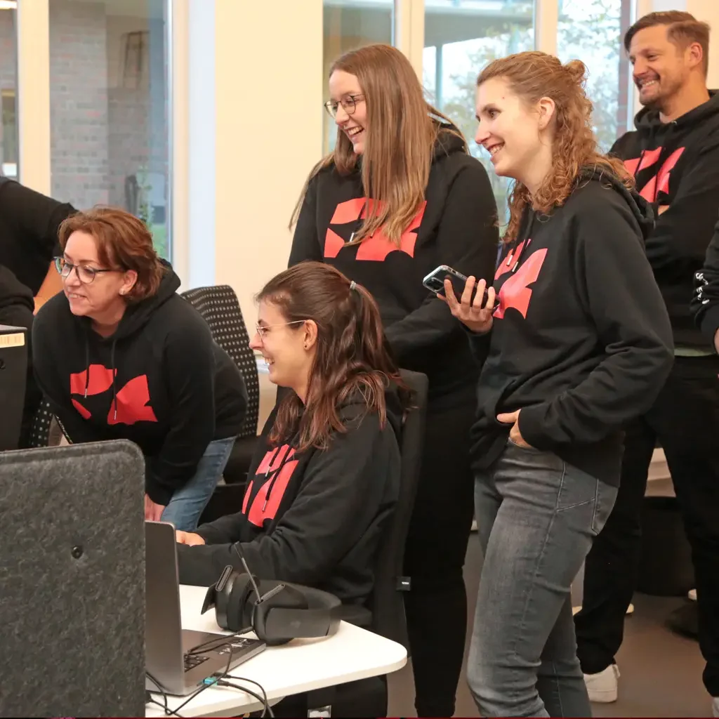 Team DOCK26 im Büro